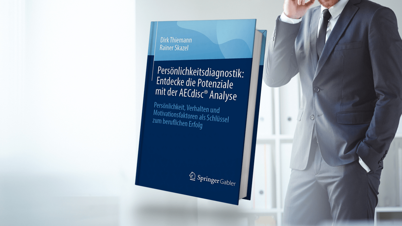 Buchcover des Buches zur Persönlichkeitsdiagnostik mit dem Titel: Entdecke die Potenziale